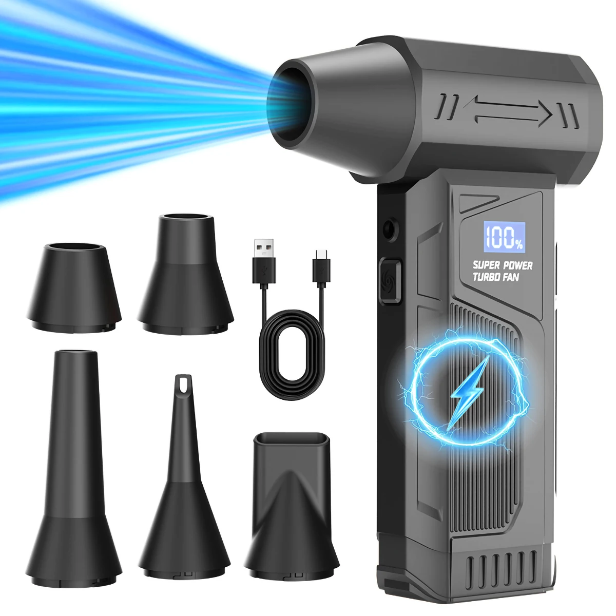 Outdoor Lighting Under Eaves - Turbo Jet Blower Hoge Vermogen Turbo