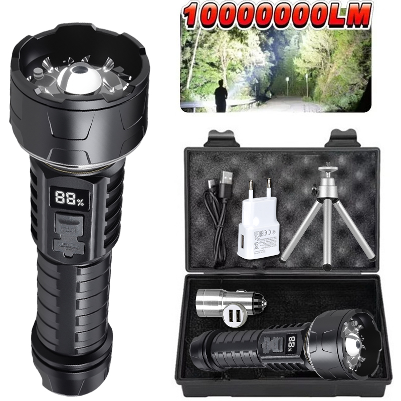 Outdoor Lighting Rechargeable - COB LED-zaklamp Oplaadbare lantaarn 7-core campingzaklamp