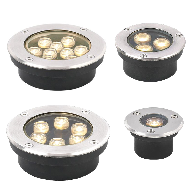 Outdoor Lighting Recessed - Dunne IP67 Waterdichte LED Tuinlamp Ondergronds