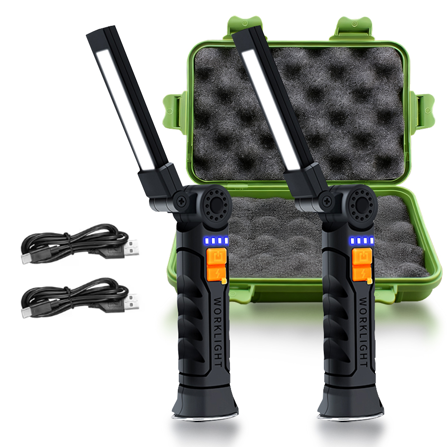 Outdoor Lighting Rechargeable - Draagbare LED COB-zoeklichten met magnetisch en