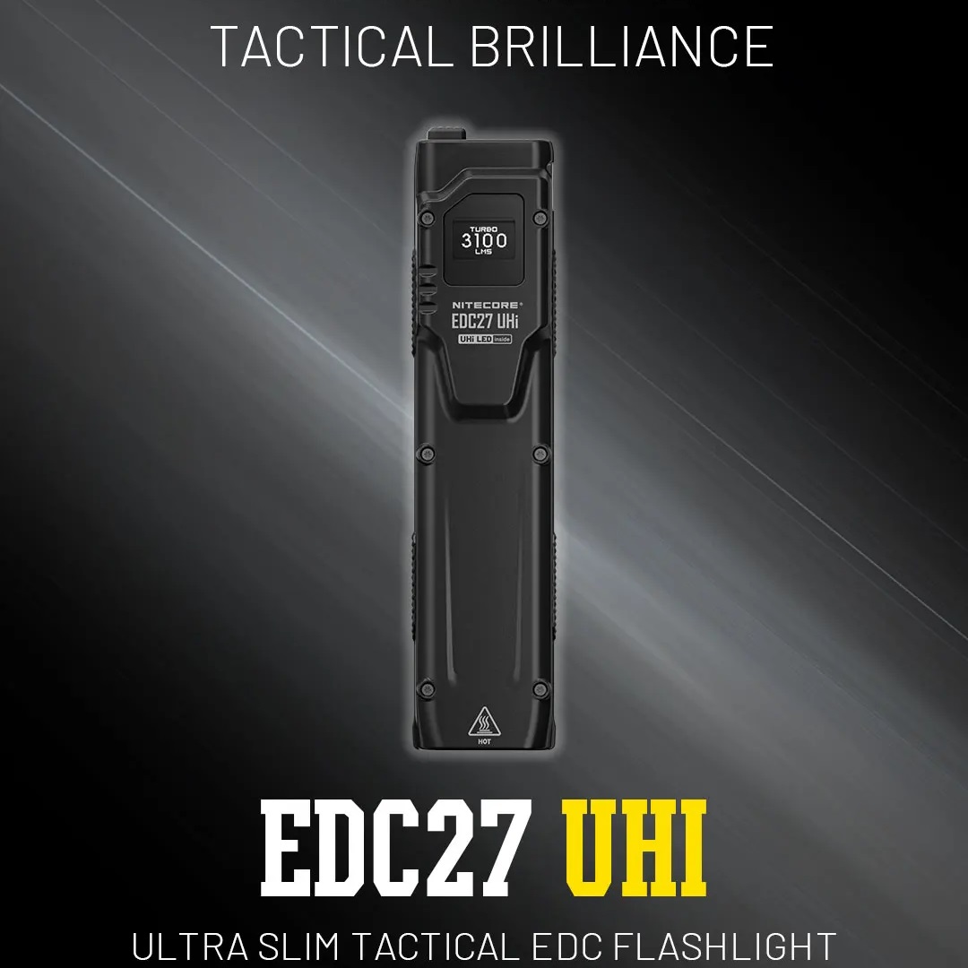 Outdoor Lighting Rechargeable - Convoy UHi Tactische EDC-zaklamp 3100 lumen