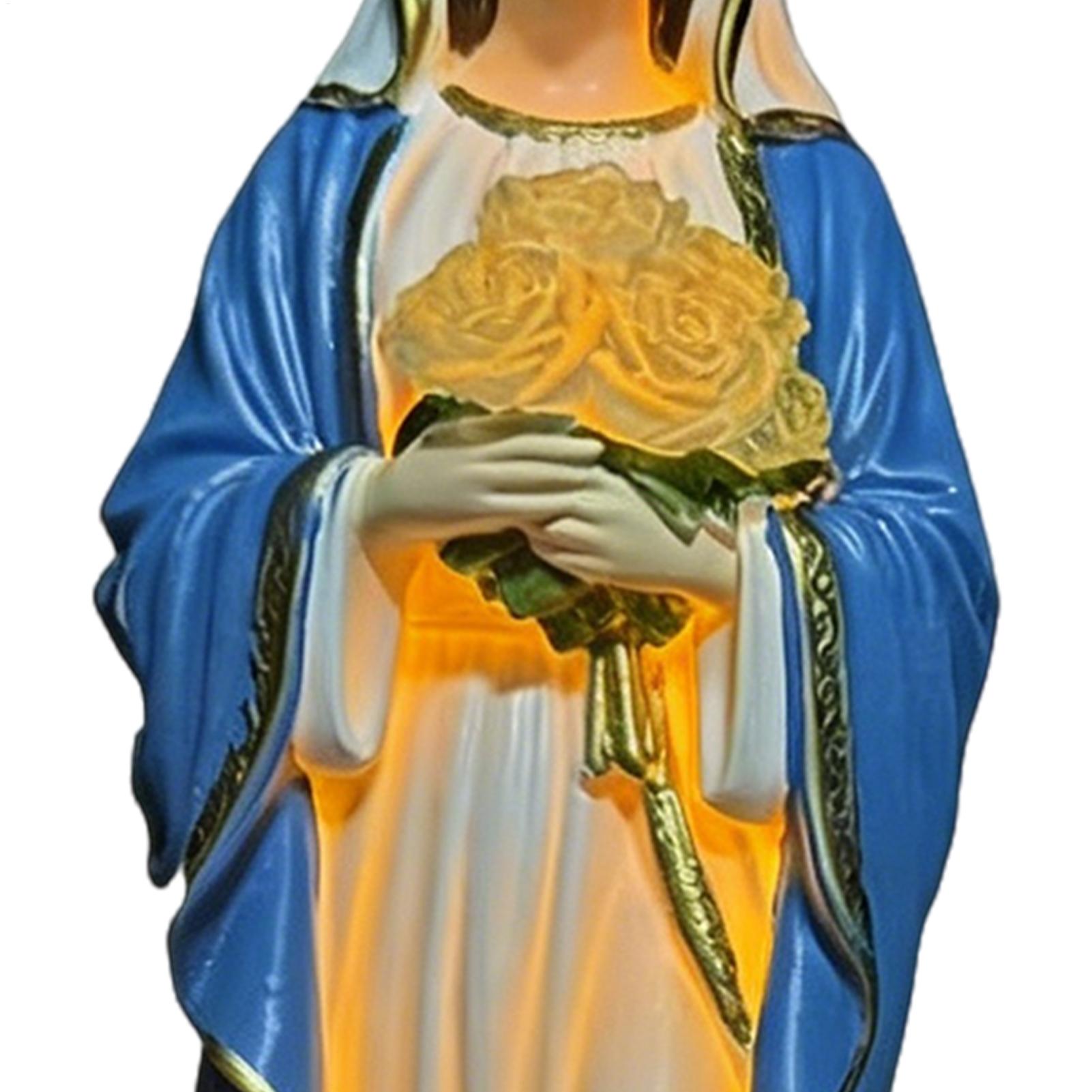 Outdoor Lighting For Backyard - Solar Virgin Mary Statue Outdoor Zonne-energie