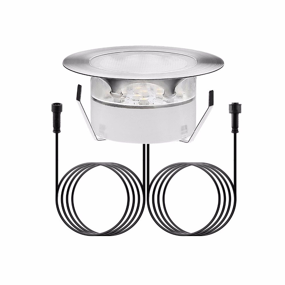Outdoor Lighting Recessed - QACA Outdoor Inbouwlamp Laagspanning LED Dek