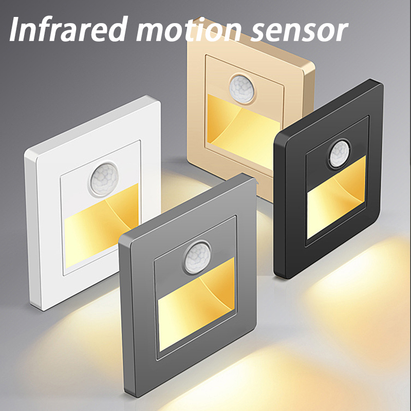 Outdoor Lighting Recessed - Infrarood Bewegingssensor Trapverlichting Binnen Buiten Traptrede