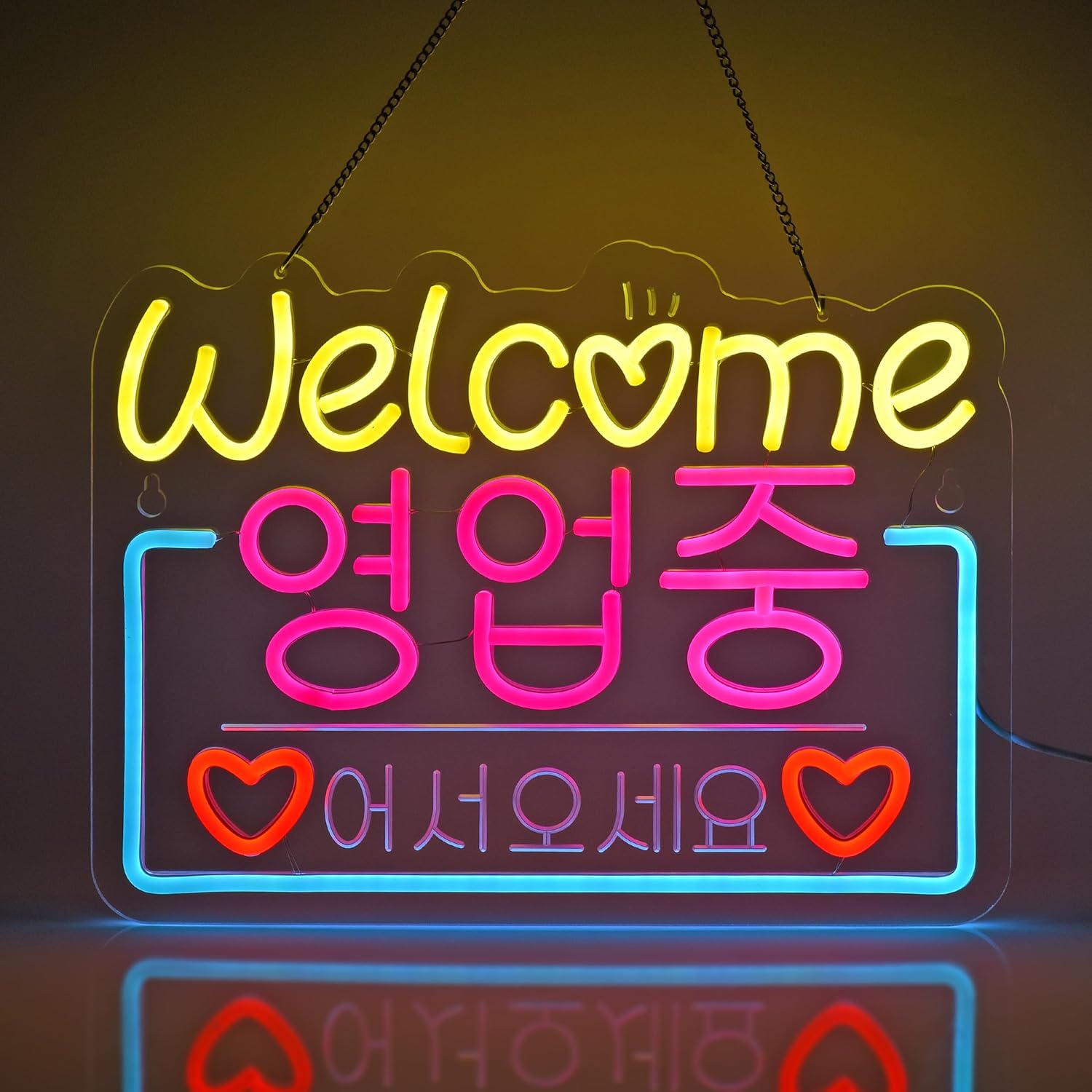 Outdoor Lighting On Sale - Koreaans Welkom in de uitverkoop Neon