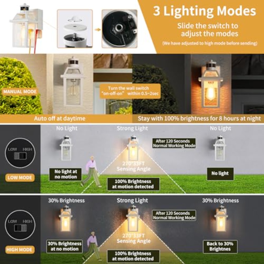 Verandalampen met GFCI-aanslui - Outdoor Lighting No Outlet recensie en prijs