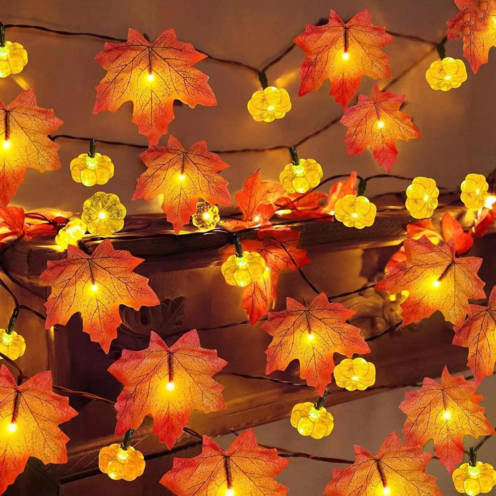LED Maple Leaf Platte Pompoen  - Outdoor Lighting On House recensie en prijs