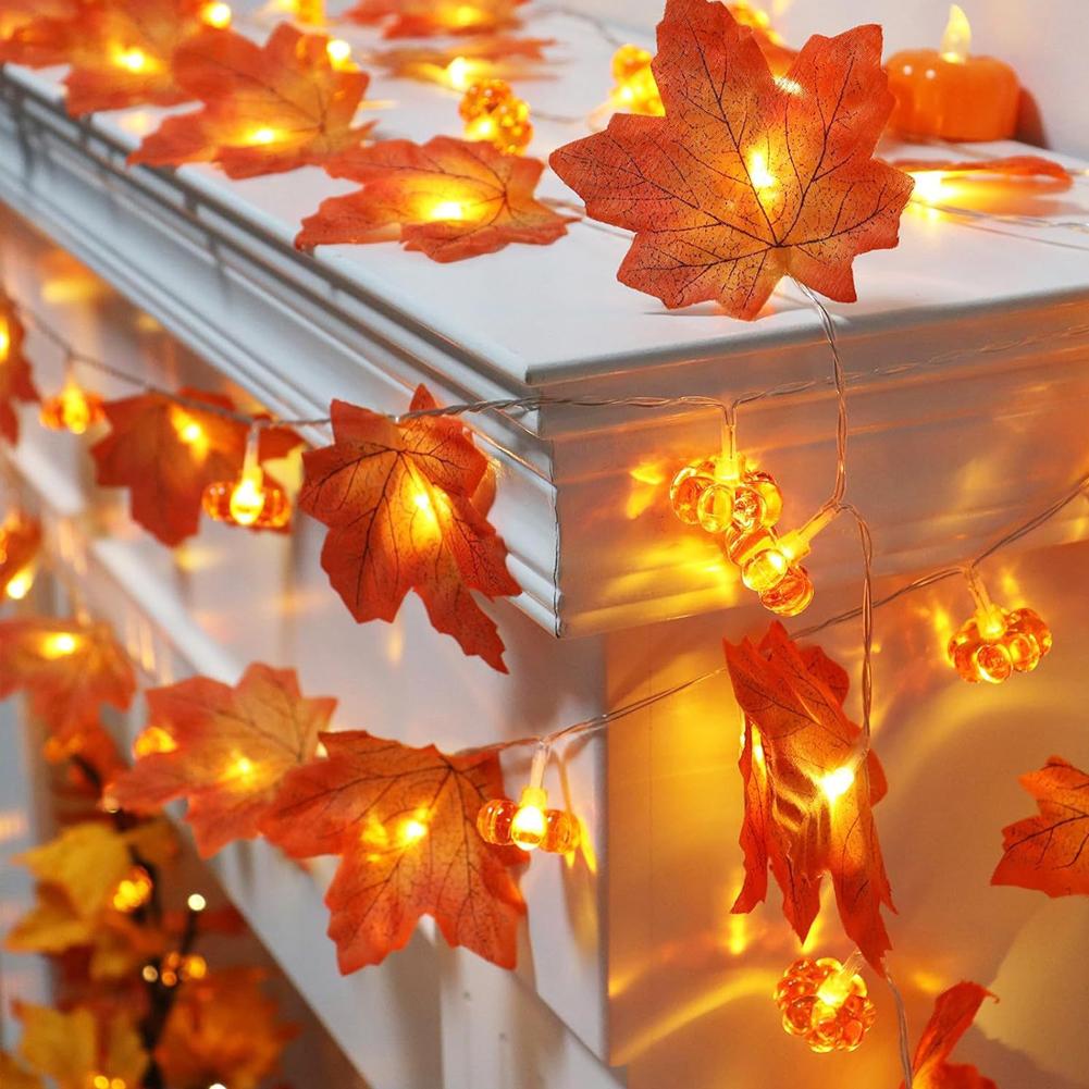 LED Maple Leaf Platte Pompoen  - Outdoor Lighting On House recensie en prijs
