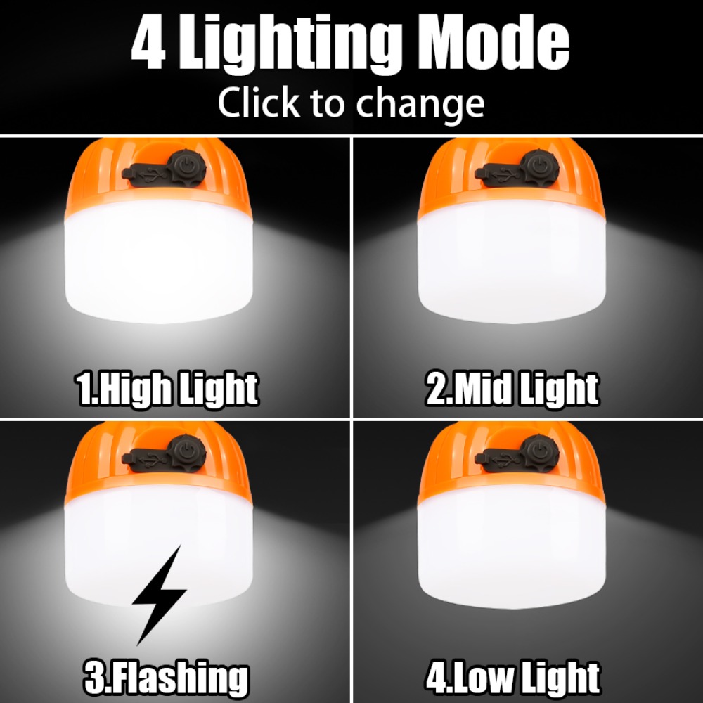 Draagbare mini-campinglamp 4 v - Outdoor Lighting Rechargeable recensie en prijs