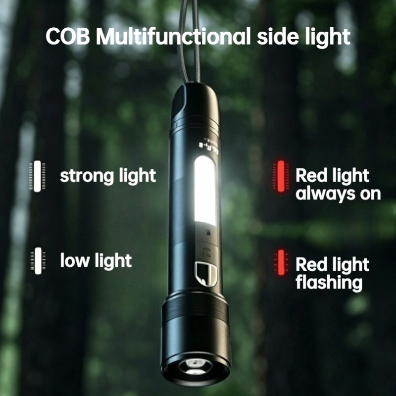 Multifunctionele LED-zaklamp Z - Outdoor Lighting Rechargeable recensie en prijs