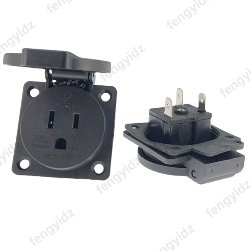 Zwart 125V 15A 20A IP44 CE Ame - Outdoor Lighting No Outlet recensie en prijs