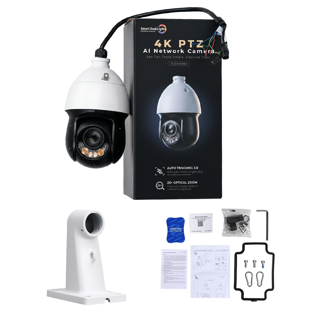 8MP 25x Smart Dual Light PTZ-c - Outdoor Lighting Expressions recensie en prijs