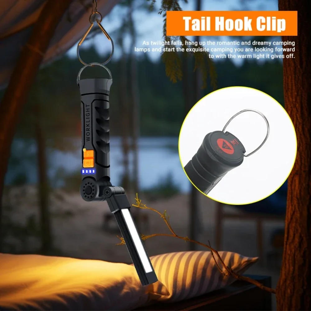 Draagbare COB LED-zaklamp USB  - Zinc Outdoor Lighting recensie en prijs