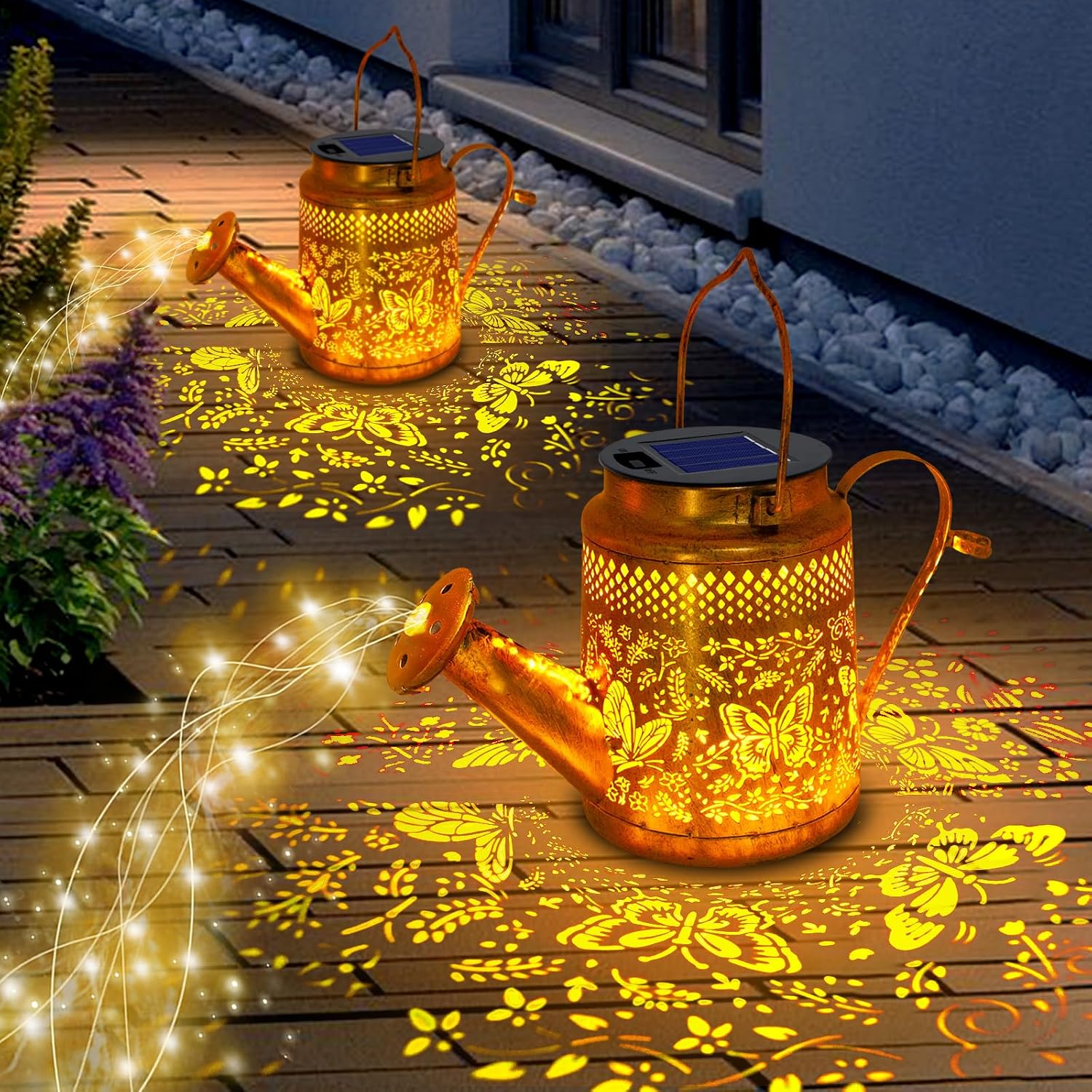 2-pack grote zonne-vlinder gie - Outdoor Lighting For Backyard recensie en prijs