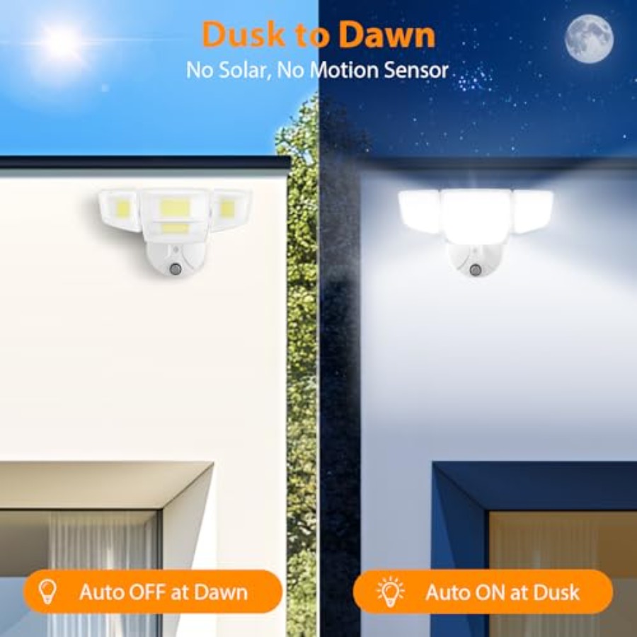 90W Dusk-to-Dawn buitenlamp, 1 - Outdoor Lighting Garage recensie en prijs