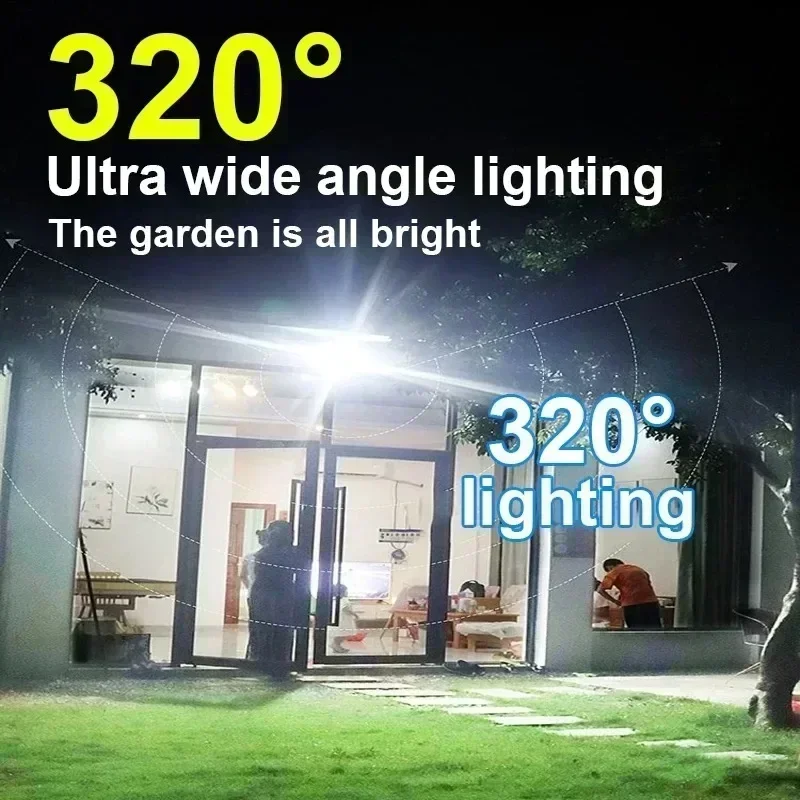 12000LM krachtige zonne-wandla - Outdoor Lighting On House recensie en prijs