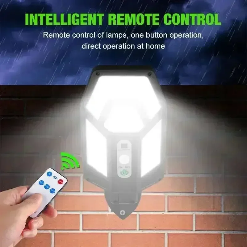 12000LM krachtige zonne-wandla - Outdoor Lighting On House recensie en prijs