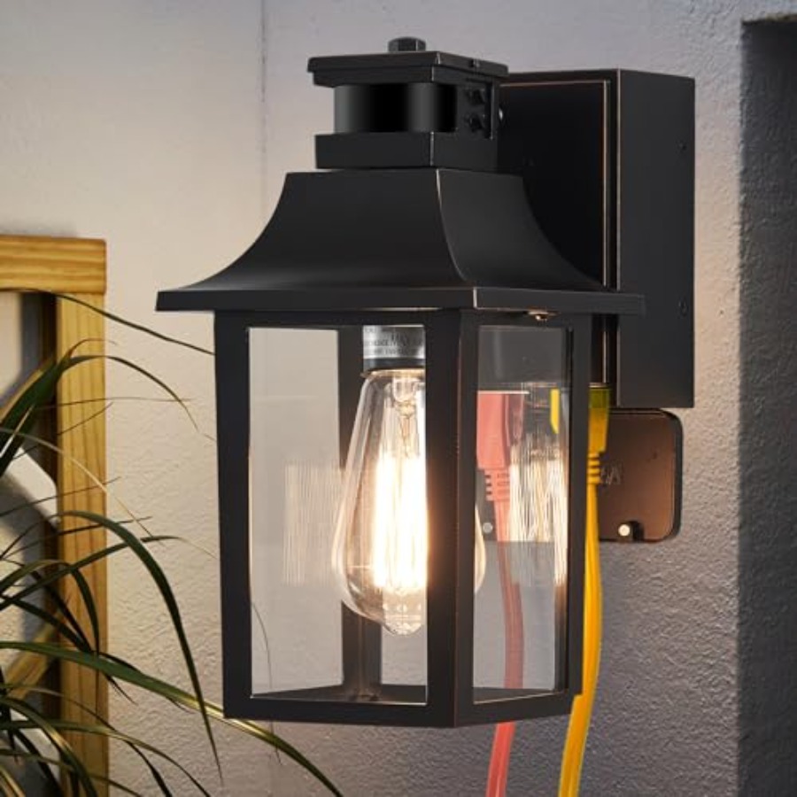 Veranda lamp met GFCI-aansluit - Outdoor Lighting No Outlet recensie en prijs