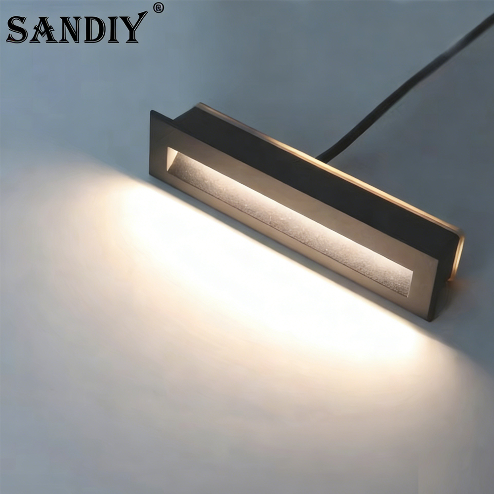 SANDIY Traplampen Bewegingssen - Outdoor Lighting Recessed recensie en prijs