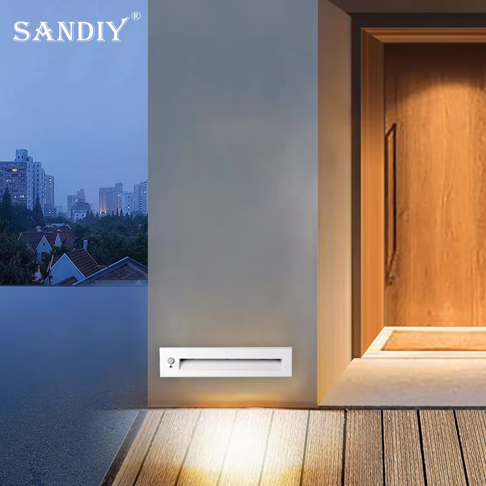 SANDIY Traplampen Bewegingssen - Outdoor Lighting Recessed recensie en prijs