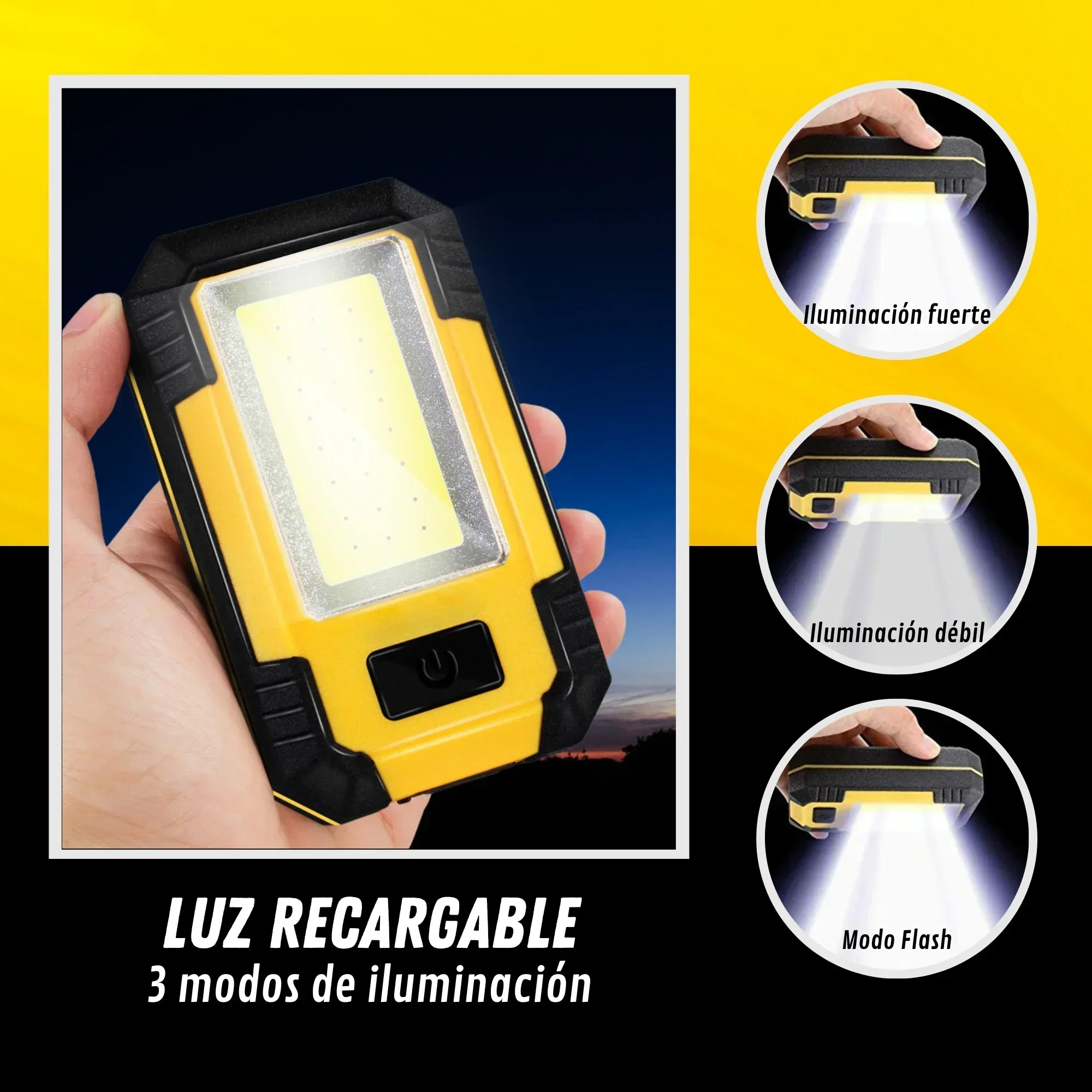 Oplaadbare 4000mAh werklamp, s - Zinc Outdoor Lighting recensie en prijs