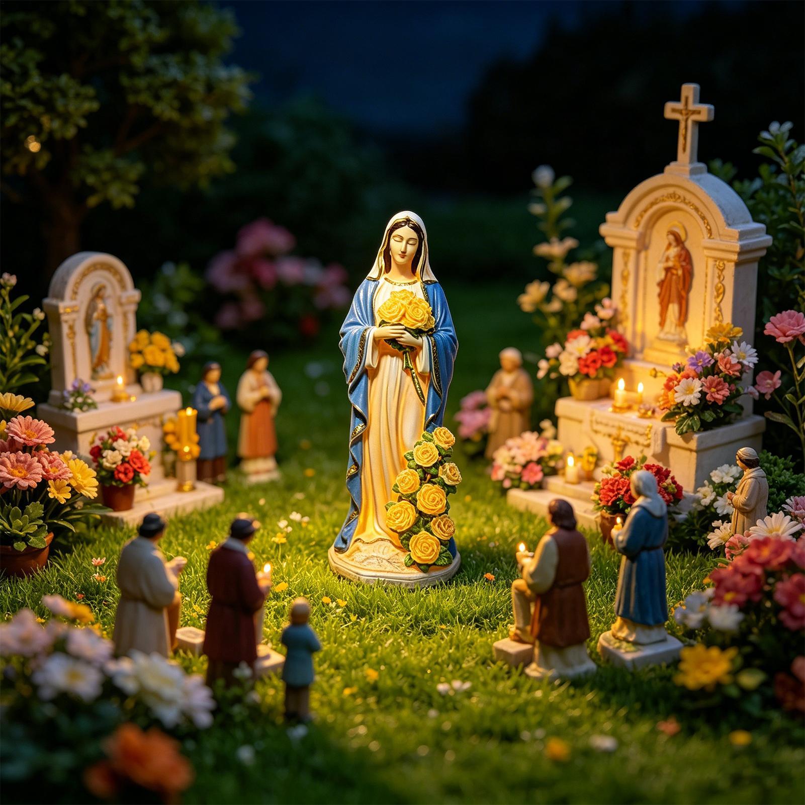 Maagd Maria Tuinlamp Tuindecor - Outdoor Lighting For Backyard recensie en prijs