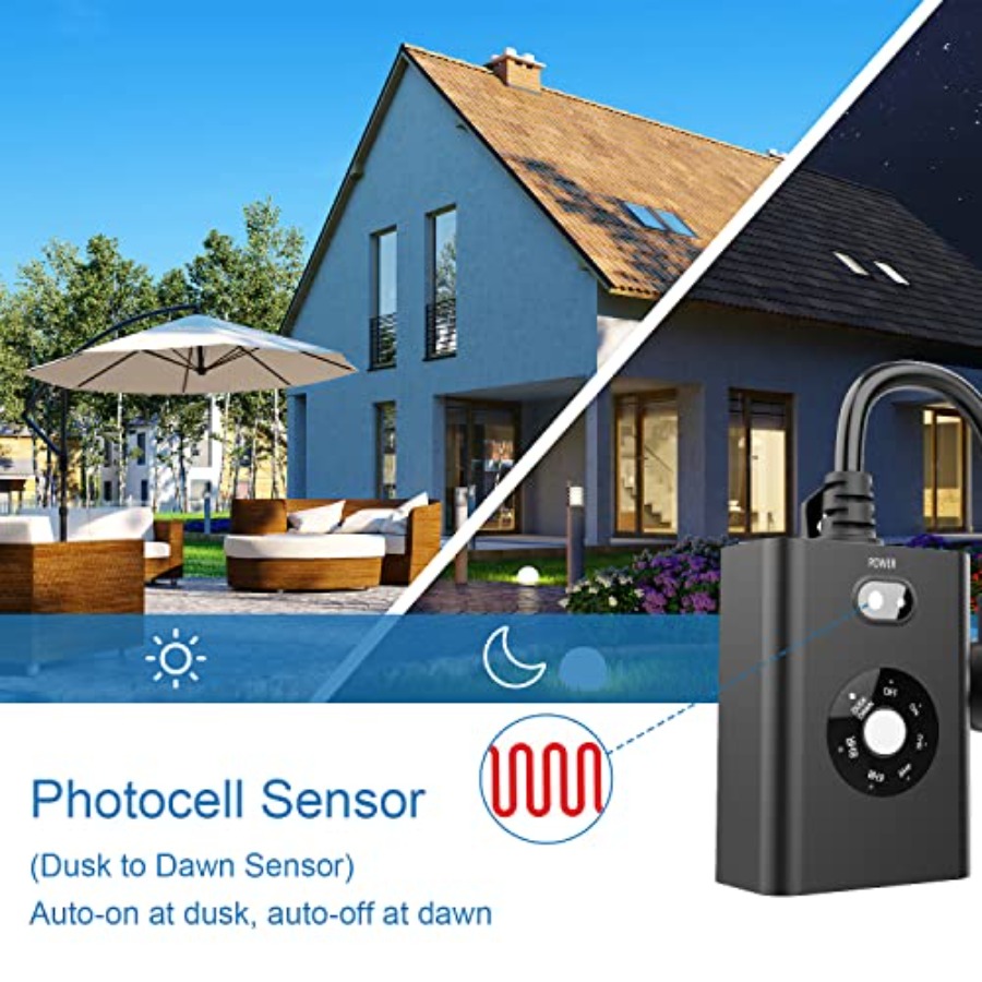 Buitensensortimer voor verlich - Outdoor Lighting No Outlet recensie en prijs