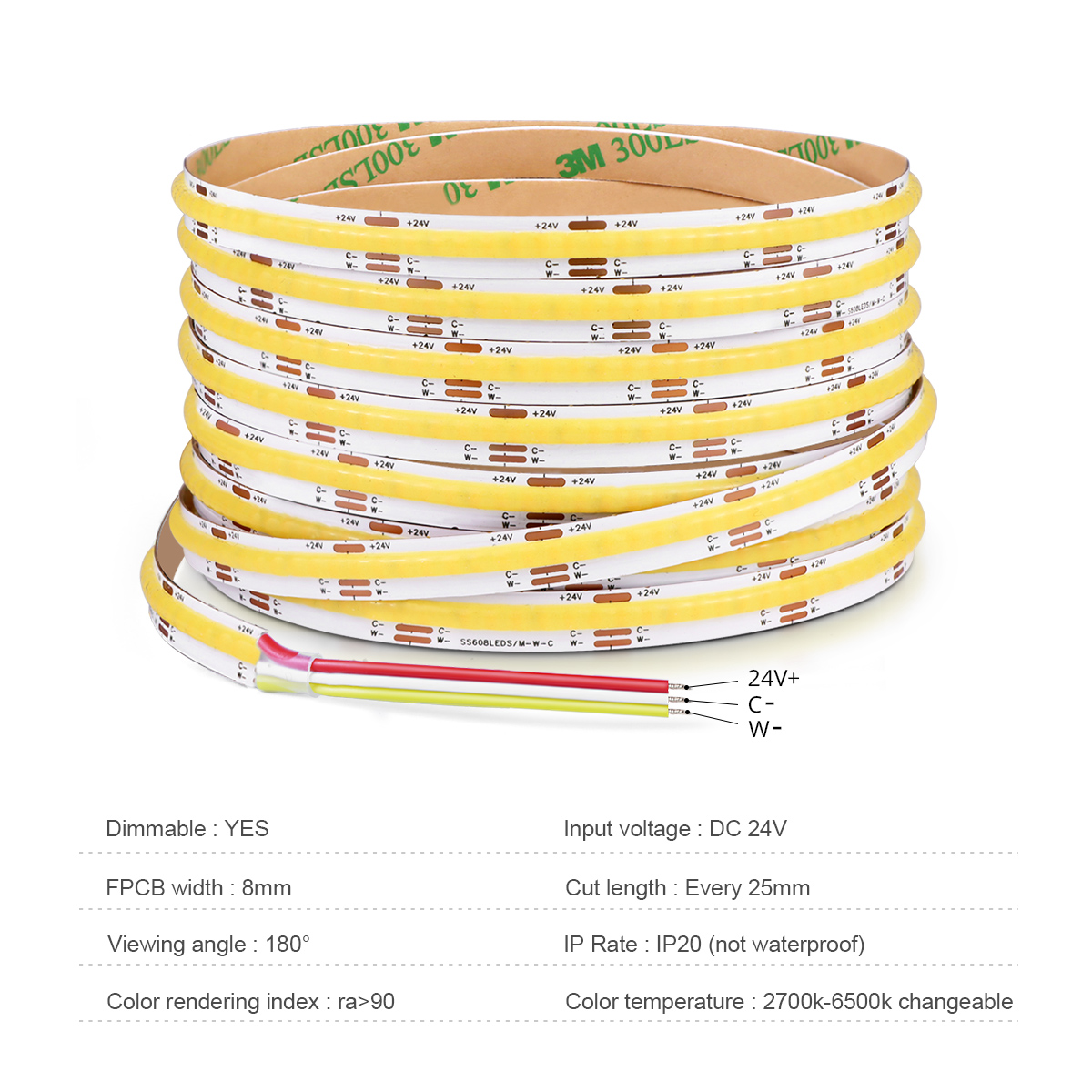 608 LEDs/M 3 kleuren in één LE - Outdoor Lighting Led Strip recensie en prijs