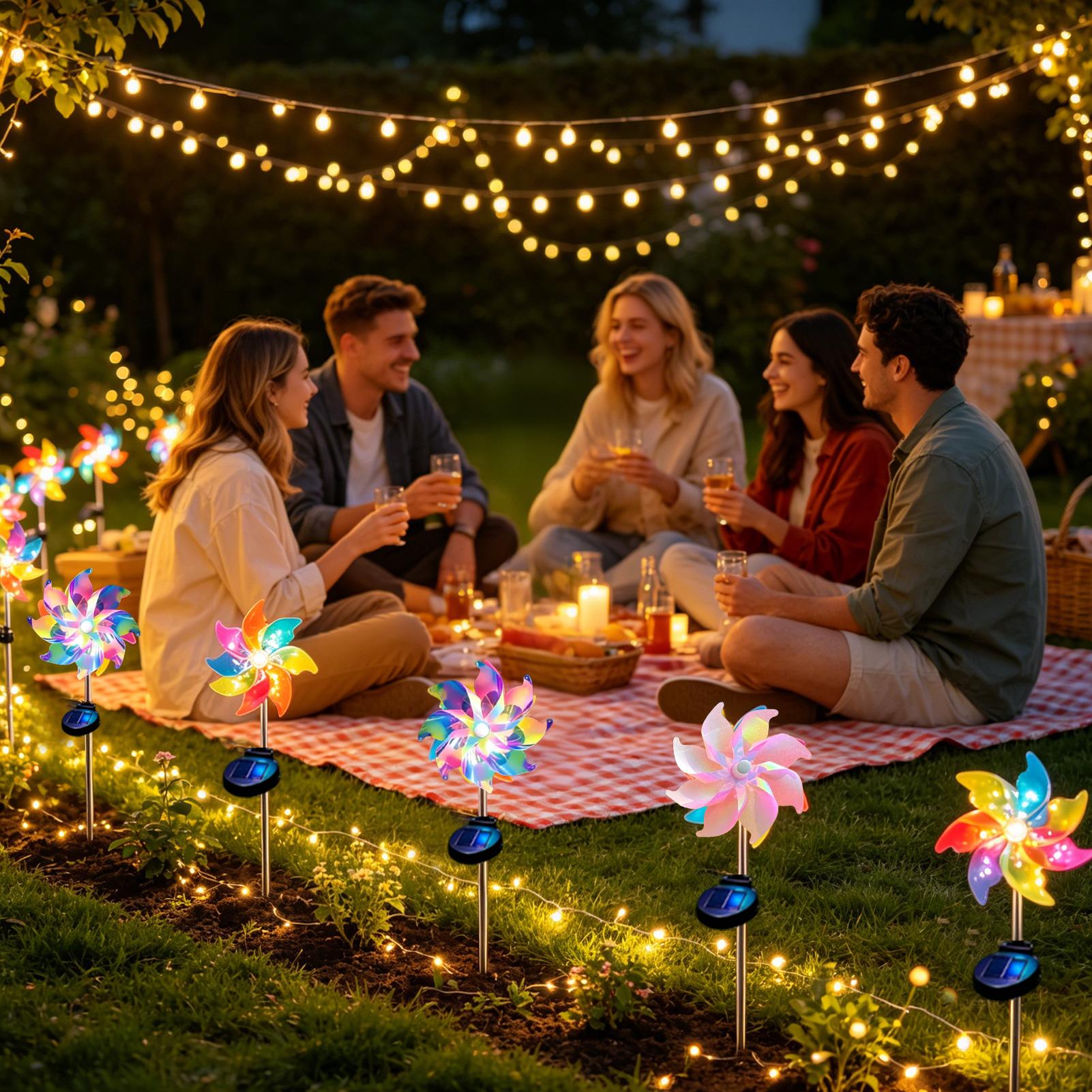 Windspinner op zonne-energie,  - Outdoor Lighting For Backyard recensie en prijs