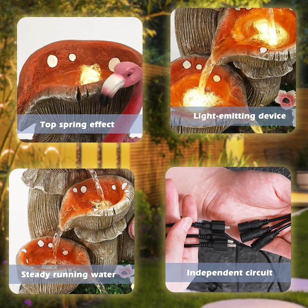 5-laags binnen- en buitenwater - Outdoor Lighting For Backyard recensie en prijs