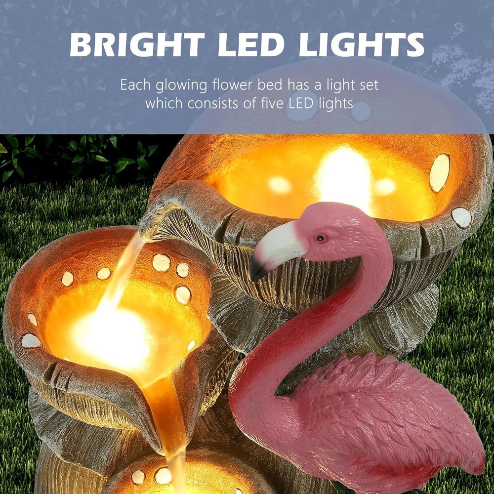 5-laags binnen- en buitenwater - Outdoor Lighting For Backyard recensie en prijs
