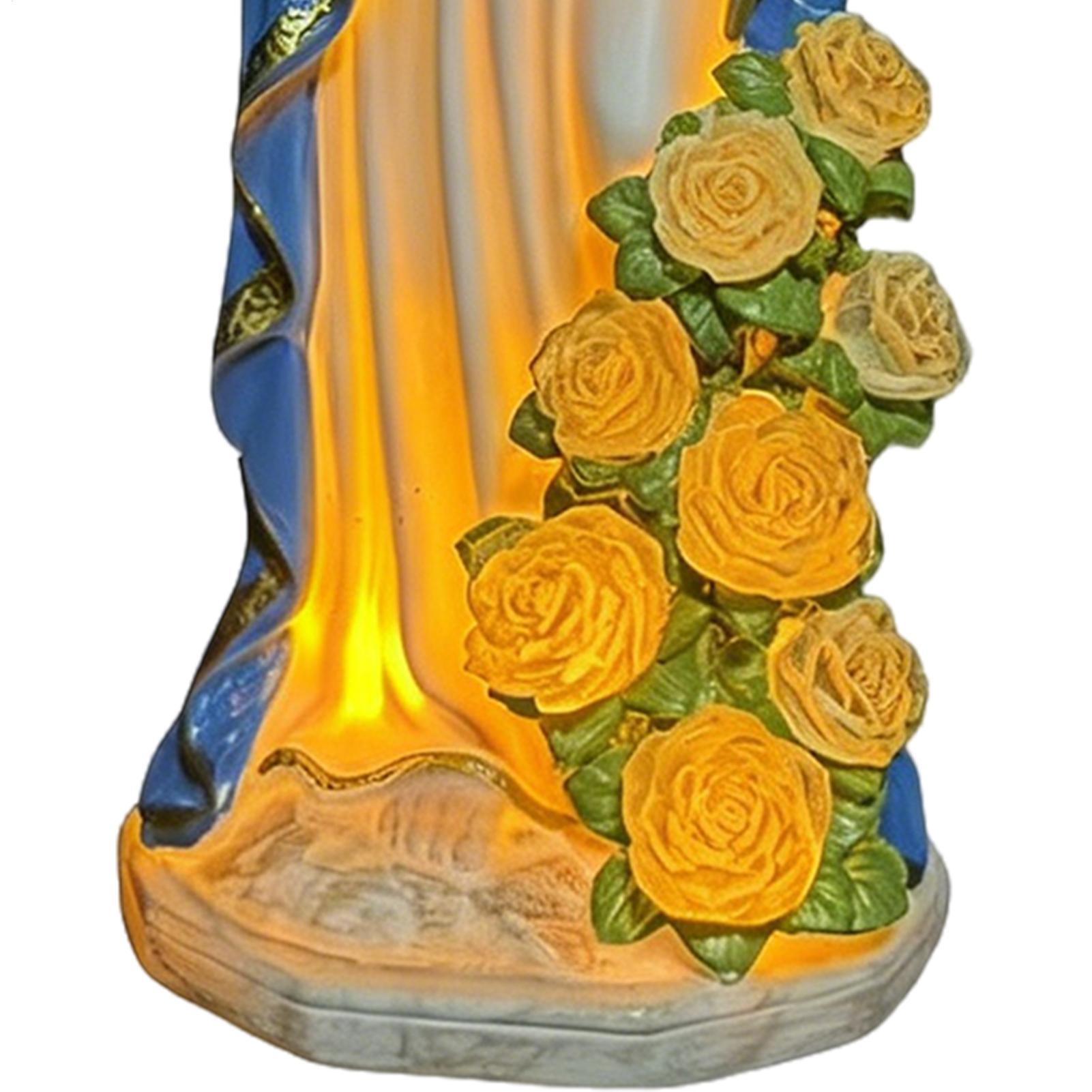 Solar Virgin Mary Statue Outdo - Outdoor Lighting For Backyard recensie en prijs