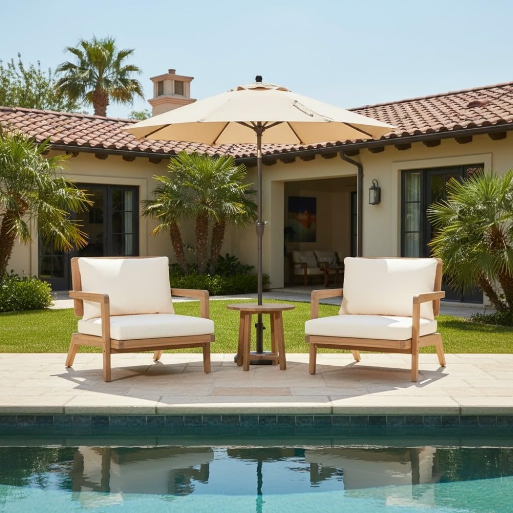 Set van 2 moderne loungestoele - Outdoor Lighting Mid Century Modern recensie en prijs