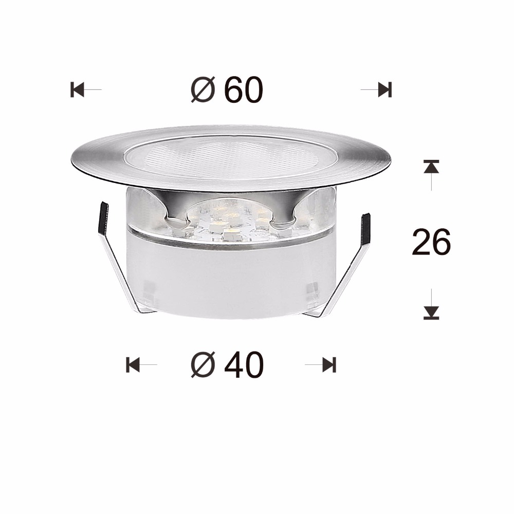 QACA Outdoor Inbouwlamp Laagsp - Outdoor Lighting Recessed recensie en prijs